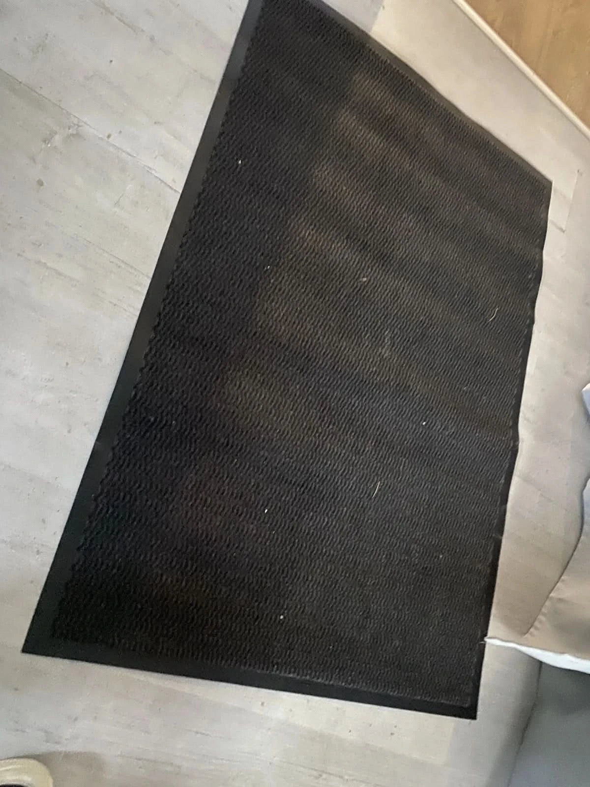 Haplway Door Carpet Rug Mat Ribbed Commercial Non Slip Industrial 117cm x 80cm