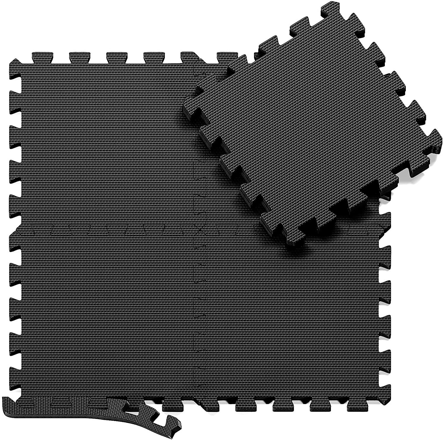 Thick Interlocking Floor Mats Gym Flooring Soft EVA Foam Mat Yoga Tiles Puzzle