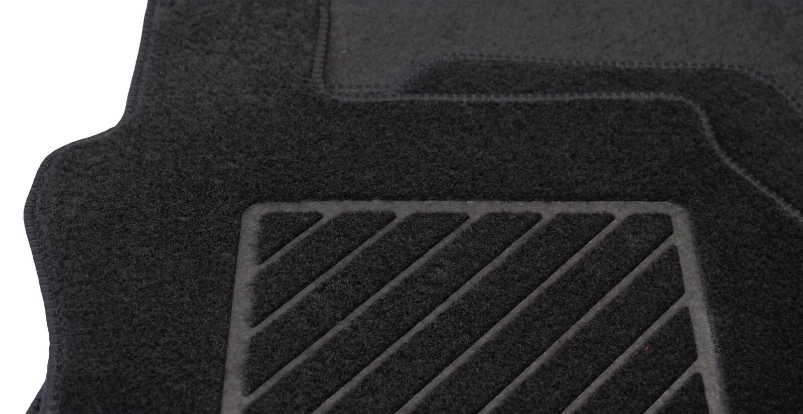 For Citroen Relay 2006 to 2022 Tailored Black Van Floor Mats Carpets 1pc Set
