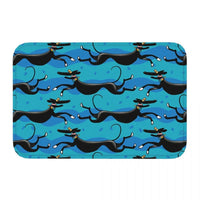 Pattern Doormat Kitchen Mat Blue Balcony Carpet Welcome Rug Bedroom Decorative