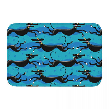 Pattern Doormat Kitchen Mat Blue Balcony Carpet Welcome Rug Bedroom Decorative