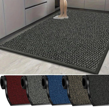 Heavy Duty Large Non Slip Rubber Door Mat Runner Rug Back Hallway & Kitchen UK