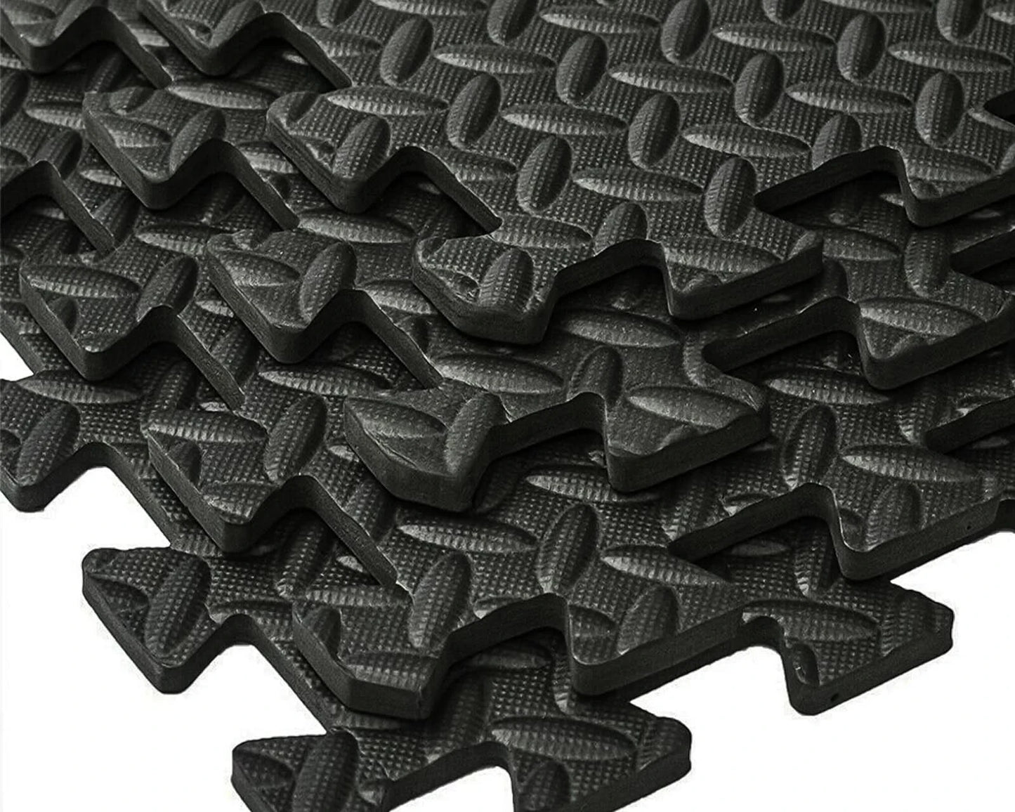 8 x Thick Heavy Duty Gym Flooring Interlocking Floor Mat EVA Foam Yoga Mat 60cm