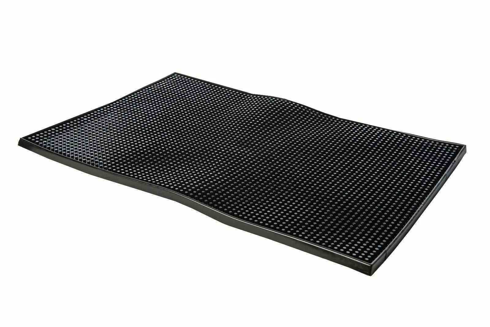 Rubber Service Bar Mat Heavy Duty Anti-slip Rubber Drip Mats for Kitchen Hotel