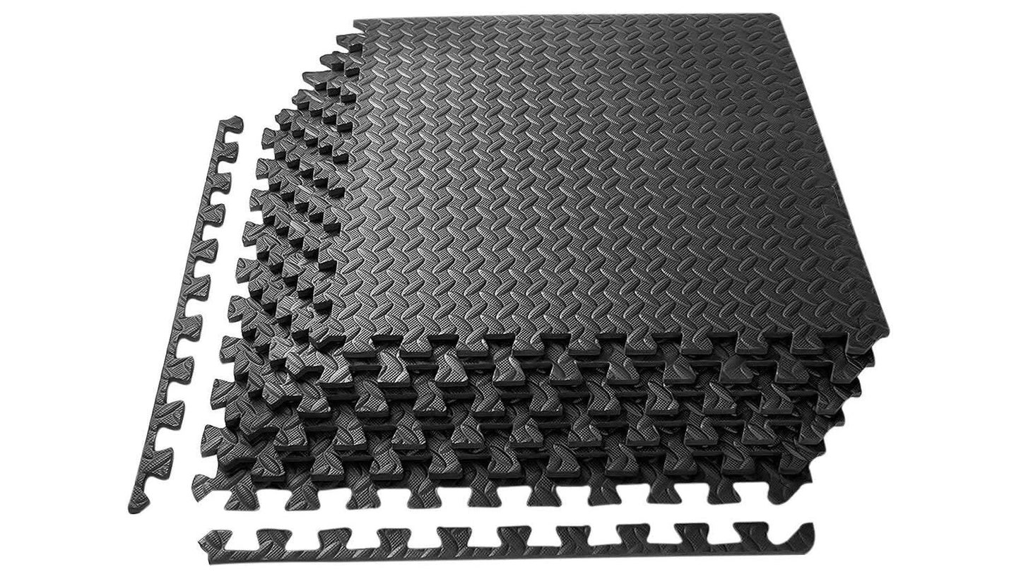 EXTRA THICK GYM FLOORING INTERLOCKING FLOOR MATS EVA SOFT FOAM MAT YOGA TILES UK