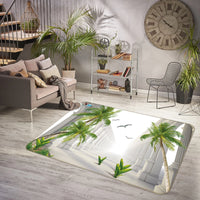 3D Corridor Coconut Tree N548 Game Rug Mat Elegant Photo Carpet Mat Eve 2023