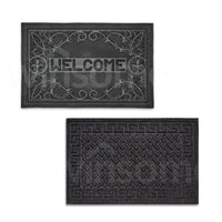 Non Slip Rubber Outdoor Mat Front Entrance Rug Heavy Duty Large 60 x 40cm
