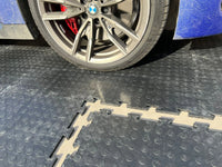 Interlocking Garage Flooring Tiles Heavy Duty 12mm thick workshop floor pvc gym