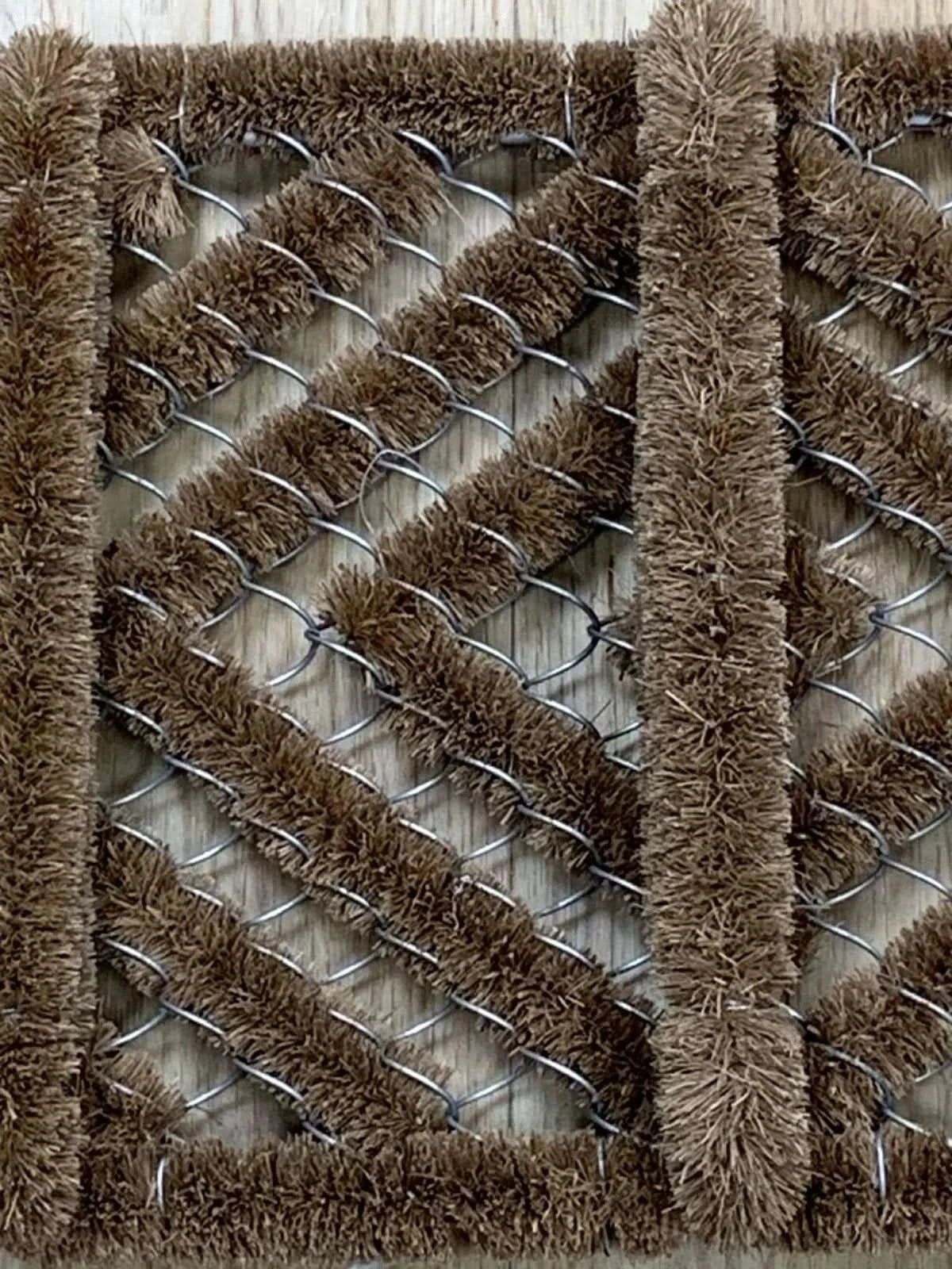 Heavy Duty Coir & Wire Scraper Doormat – Mud Cleaner Outdoor Door Mat-75x45cm