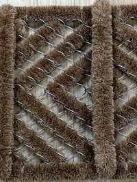 Heavy Duty Coir & Wire Scraper Doormat – Mud Cleaner Outdoor Door Mat-75x45cm