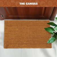 Door Mat Heavy Duty Non Slip Natural Coir Home Backdoor Reception Entrance Mat