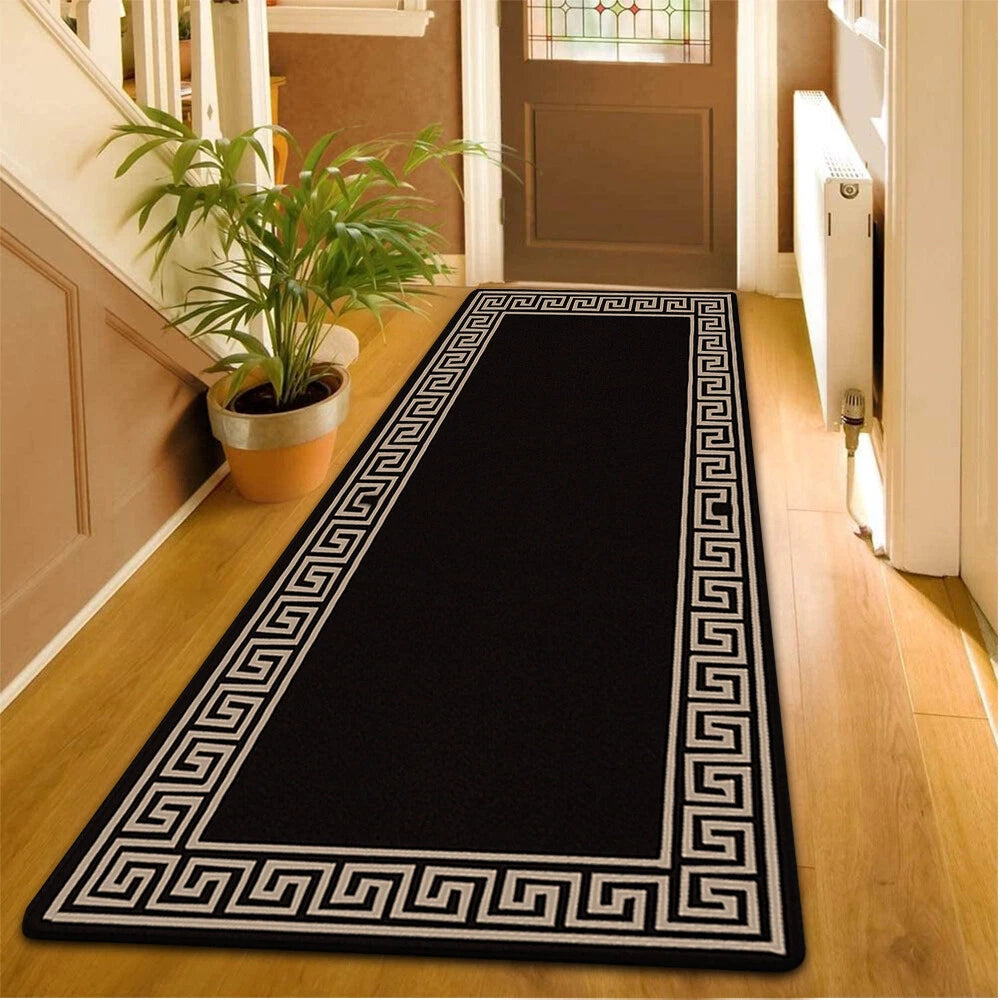 Non Slip Hall Runner Rug Long Hallway Runner Kitchen Carpet Door Mats Floor Mats