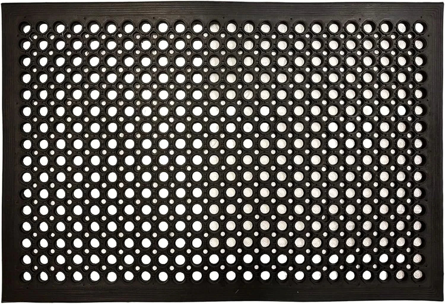 Commercial Rubber Mat Anti-Fatigue Non-Slip Drainage Floor Mat for Outdoor Use