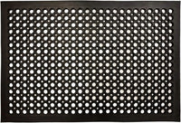 Commercial Rubber Mat Anti-Fatigue Non-Slip Drainage Floor Mat for Outdoor Use
