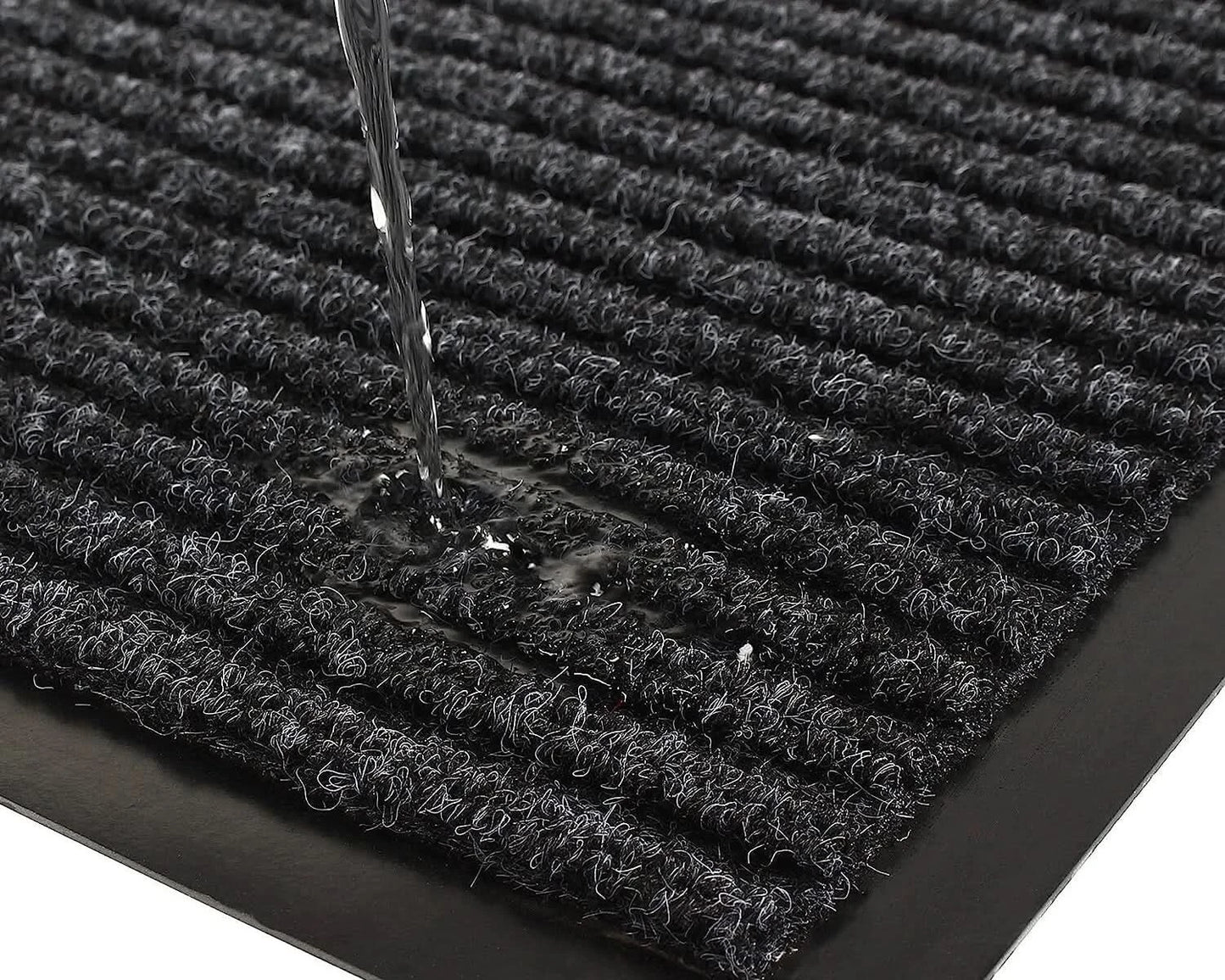 2X Floor Mat, 76 x 43cm Heavy Duty Non-Slip Door/Entry Way Floor Mat, PVC mat