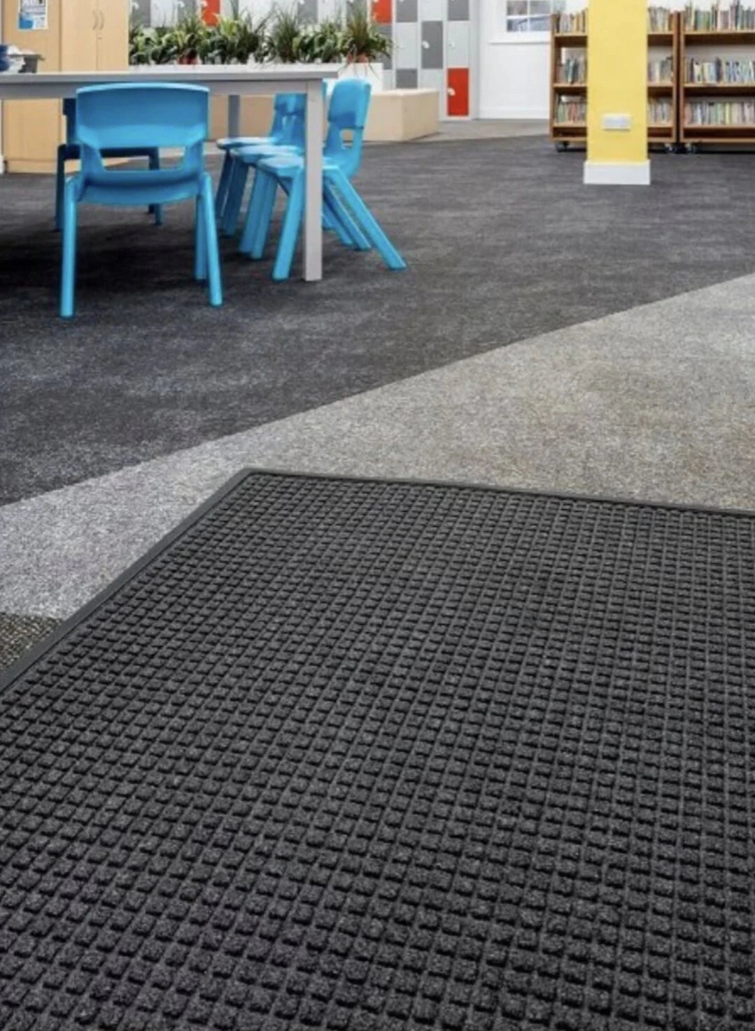 122CM X 183CM Aqua Protect Heavy Duty COMMERCIAL ENTRANCE MAT IN BROWN RRP £137
