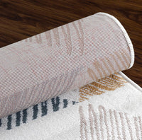 Adrija Modern Geometric Floor Carpet Indoor Area Rug Or Runner Rug Or Door Mat