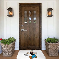 Popeye The Sailor Man Cartoon Bedroom Mat Funny Quote Doormat Rug Decoration