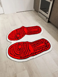 Air Jordan 1 Outsole Bedroom Floor Mat Living Room Area Rug Modern Accent Carpet