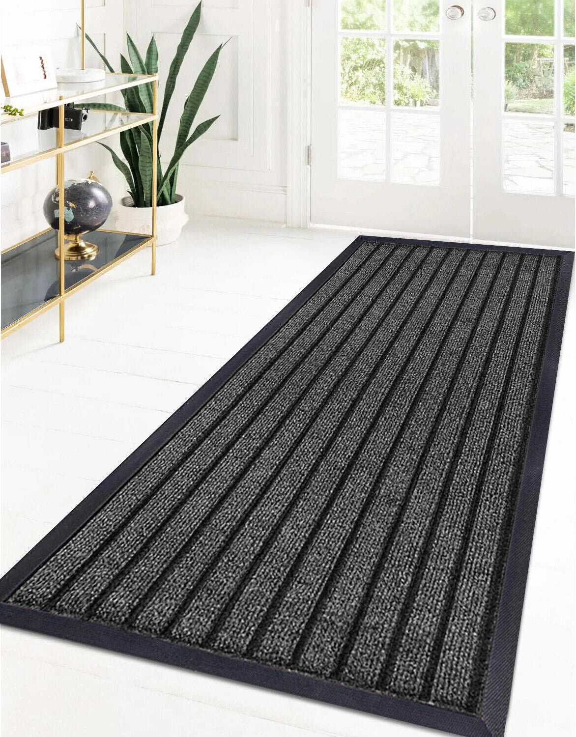 Non Slip Heavy Duty Rubber Barrier Mat Hall Hallway Kitchen Runner Rug Door Mats