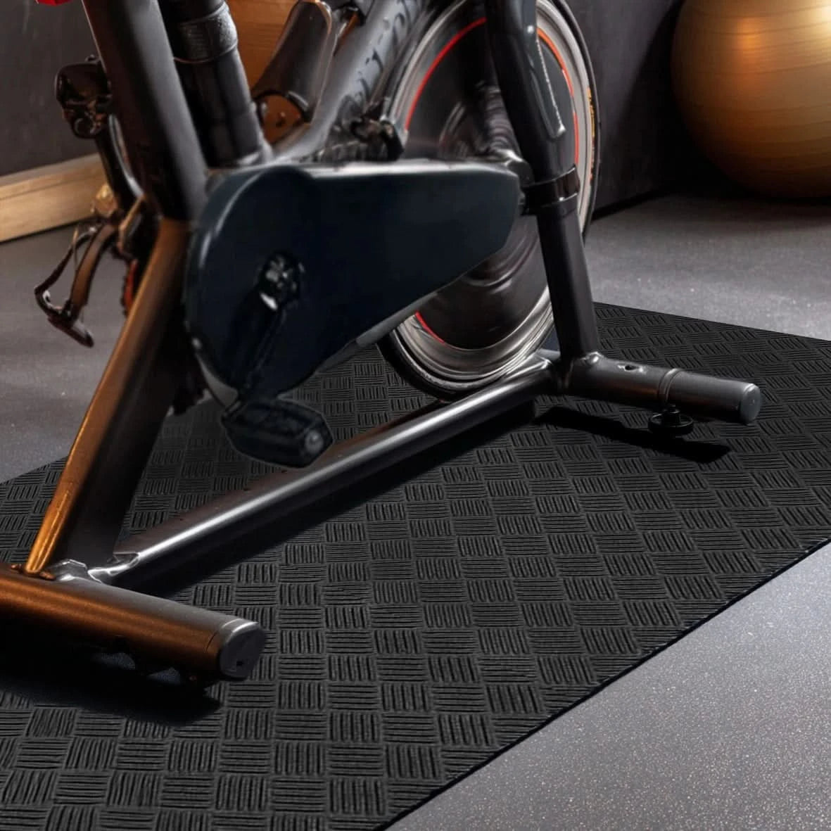 Exercise Bike FLOOR MAT Gym Rowing Machine Treadmill Turbo Trainer Protector