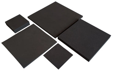 Black Neoprene Plain Sponge / Foam Rubber Sheet
