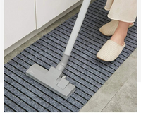 Heavy Duty Non Slip Rubber Door Mat Indoor Outdoor Washable Grey