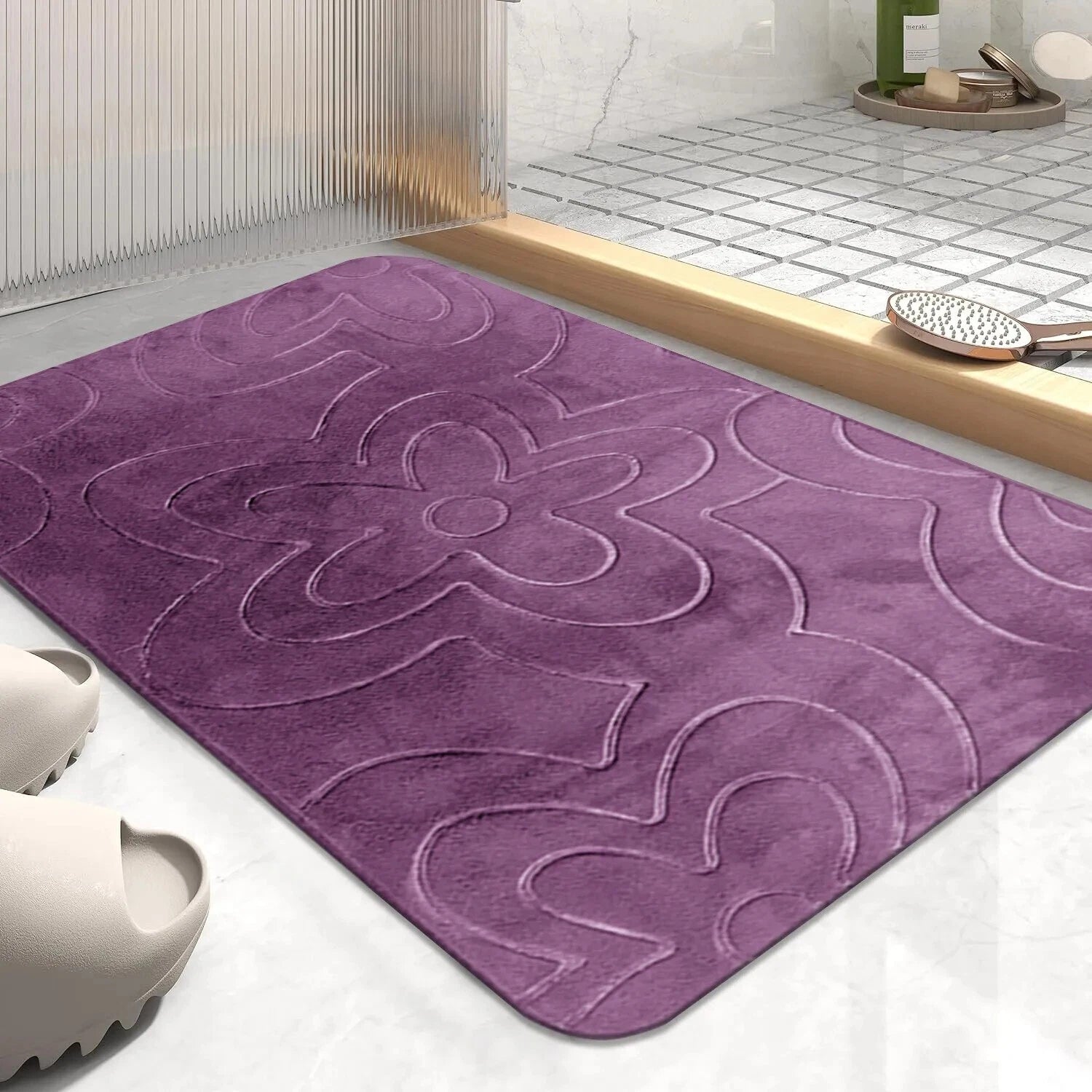 Memory Foam Bath Soft Non Slip Bath Mats - Shower Mat