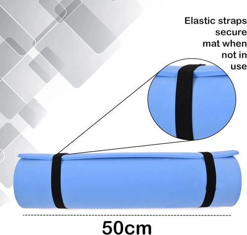 Extra Thick Camping Bed Mat Foam 8mm Non Slip Portable Lightwight Comfortable