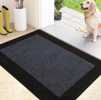 FCSDETAIL Dirt Trapper Indoor Door Mat, Grey , 60 x 90 cm