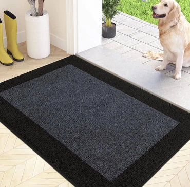 FCSDETAIL Dirt Trapper Indoor Door Mat, Grey , 60 x 90 cm