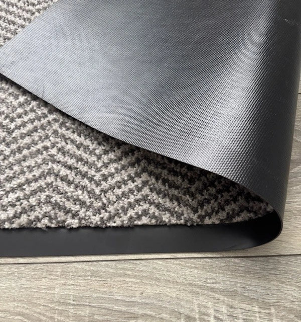 Barrier Mats Herringbone Heavy Duty Pile Kitchen Large Waterproof Rubber Backed