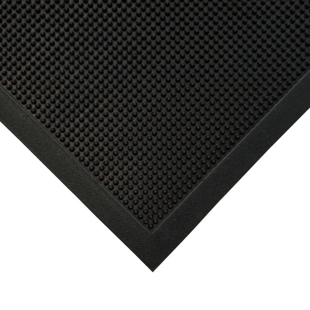 DirtTrap Rubber Outdoor Door Mat Heavy Duty Scraper Mat Non Slip Entrance