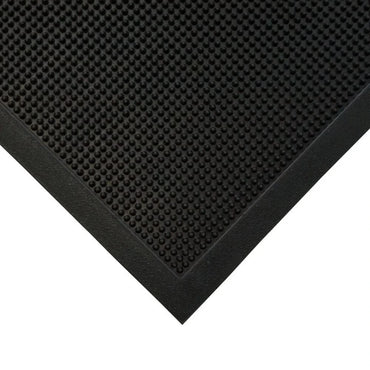 DirtTrap Rubber Outdoor Door Mat Heavy Duty Scraper Mat Non Slip Entrance