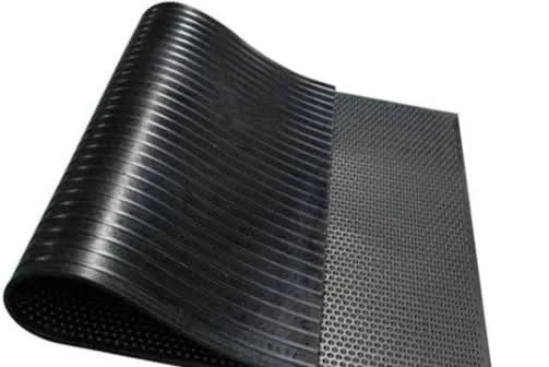Rubber Floor Gym mats, Commercial Flooring 12mm(6ftx4ft) Foot Bubble Top