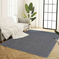 Door Mats Washable Hallway Runners Rugs Indoor Non Slip Stripe Kitchen, Corridor