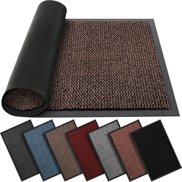 BLADO Non-Slip Barrier Door Mat Heavy Duty Rubber Floor Mat