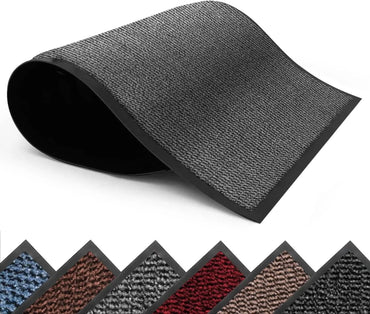 Large Heavy Duty Non Slip Rubber Barrier Mat Door Mats Runner Rugs Kitchen Hall