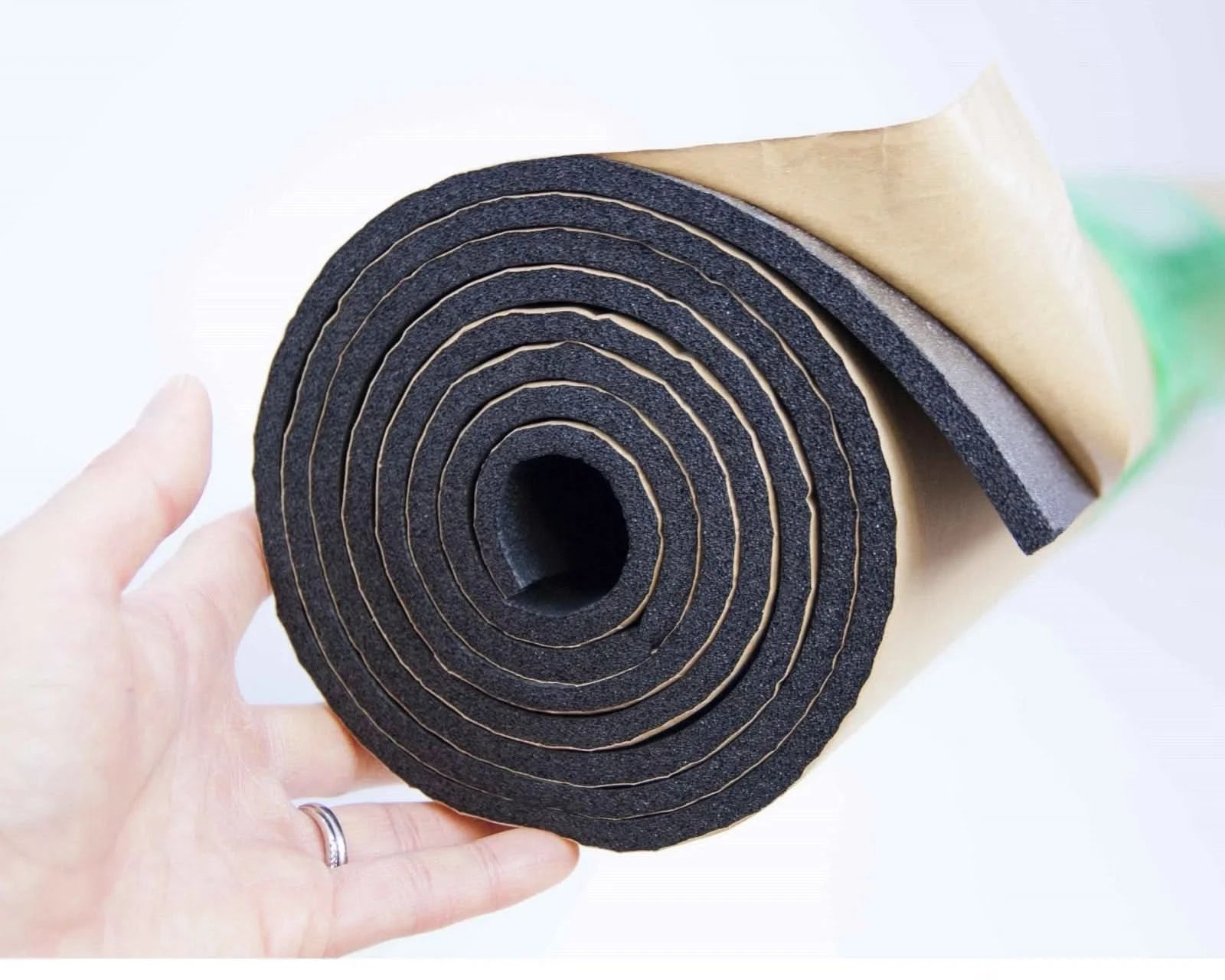 6m2 Roll 5mm Car Sound Proofing Deadening Van Closed Cell Insulation Foam Mat