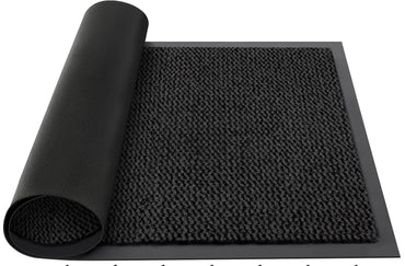 Washable Door Mat Indoor & Outdoor Non-Slippery Heavy Duty Rug 59cmx40cm