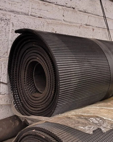 Heavy Duty Rubber Flooring Roll 10mm 2.4mx10m HammerTop Mat | Industrial, Gym...