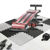 36PCS EVA Interlocking Floor Mats Non-Slip Waterproof Gym Fitness Tiles