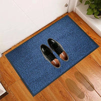 FB FunkyBuys Barrier Mat Large Door Mat Rubber Backed Medium Runner Barrier Mats