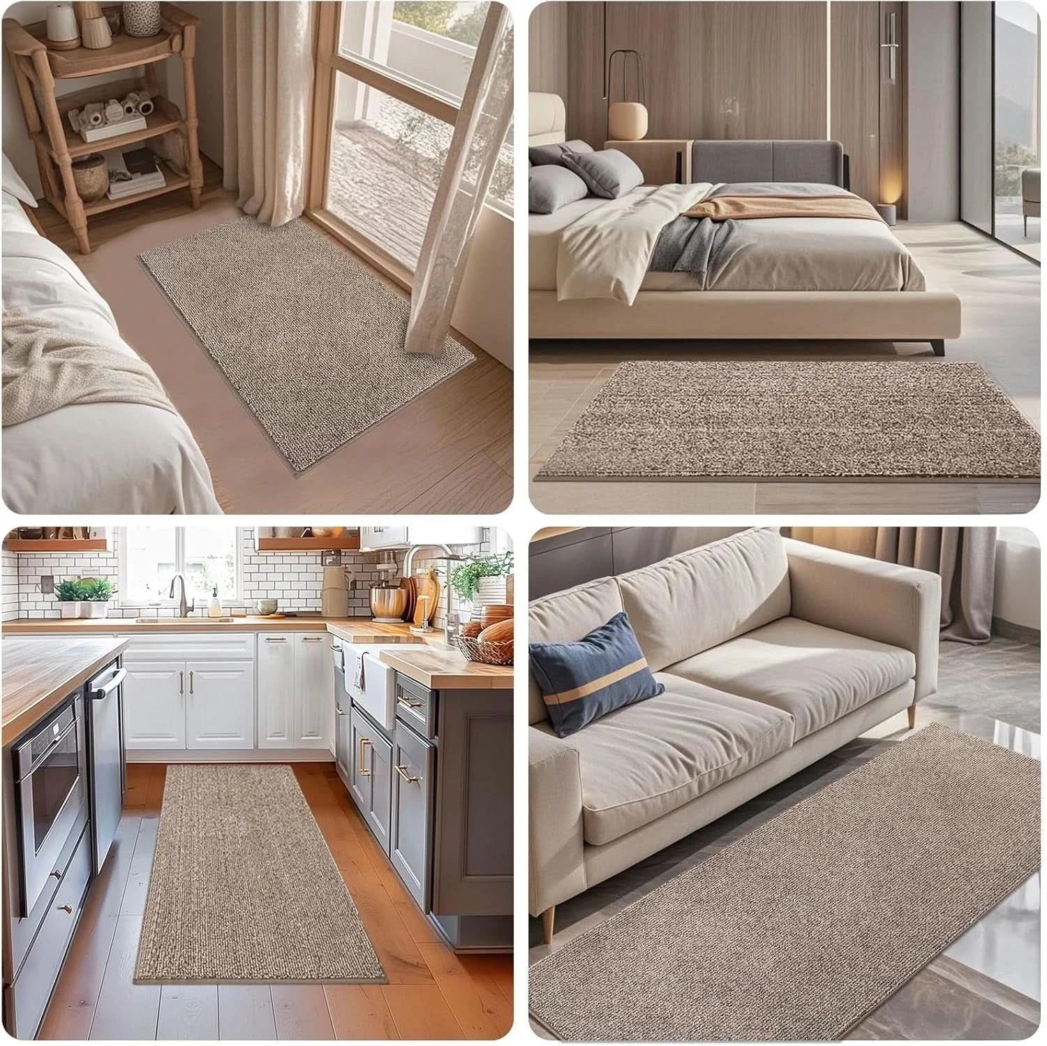 FCSDETAIL Dirt Trapper Door Mat 60x210cm Non Slip Washable