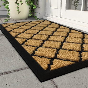 Outdoor Mats for Front Door,40X70Cm Heavy Duty Front Door Mat outside Non Slip W