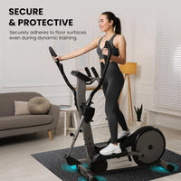 Rubber Gym Home Garage Floor Mat Tiles Flooring Heavy Duty 15mm Thick Black