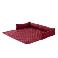Foldable Dog Bed Mat Soft Cushion Pet Sleep Bed for Outdoor Use Large Size