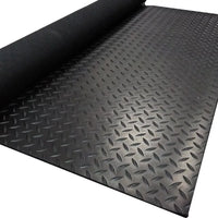 Rubber Flooring Matting Heavy Duty Mat Garage Industrial Gym Work Van Shed 1.5m