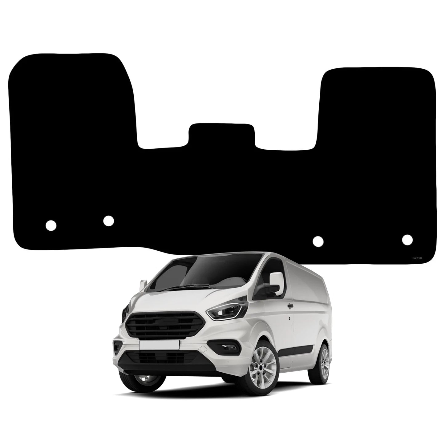 Carpet Tailored Van Floor Mats for Ford Transit Custom 2019 Onwards