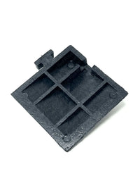 1 х Garden Interlocking Decking Corner Tile - Corner for 45 x 45cm Tiles